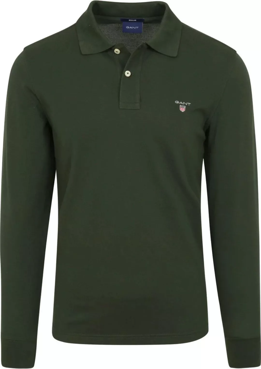 Gant Polohemd Rugger Dunkelgrün - Größe 3XL günstig online kaufen