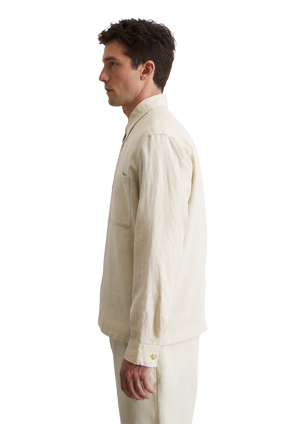 Marc OPolo Kurzjacke "aus reinem Leinen", ohne Kapuze günstig online kaufen