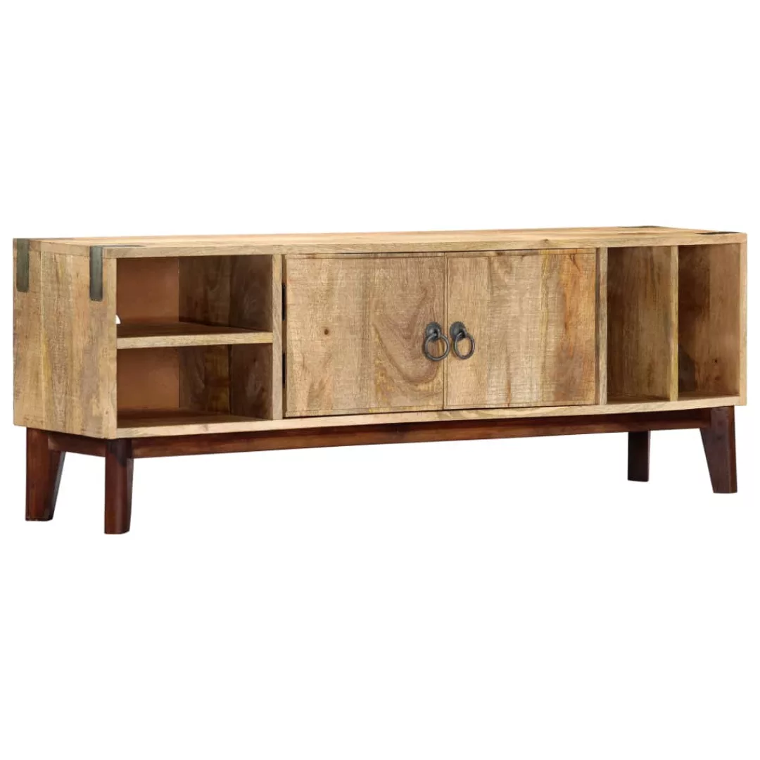 Tv-schrank 130 X 30 X 46 Cm Massivholz Mango günstig online kaufen