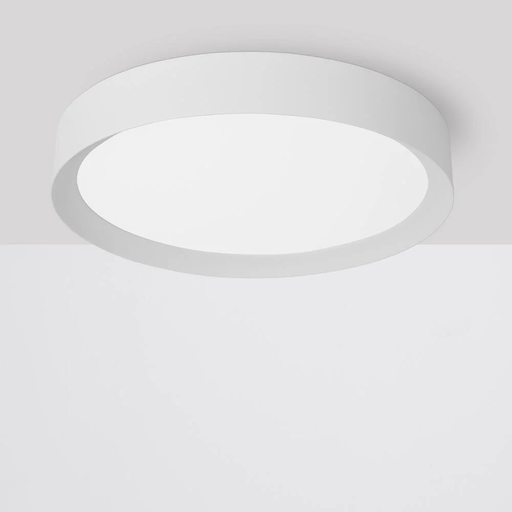 LED Deckenleuchte Luton in Weiß 47W 3525lm günstig online kaufen