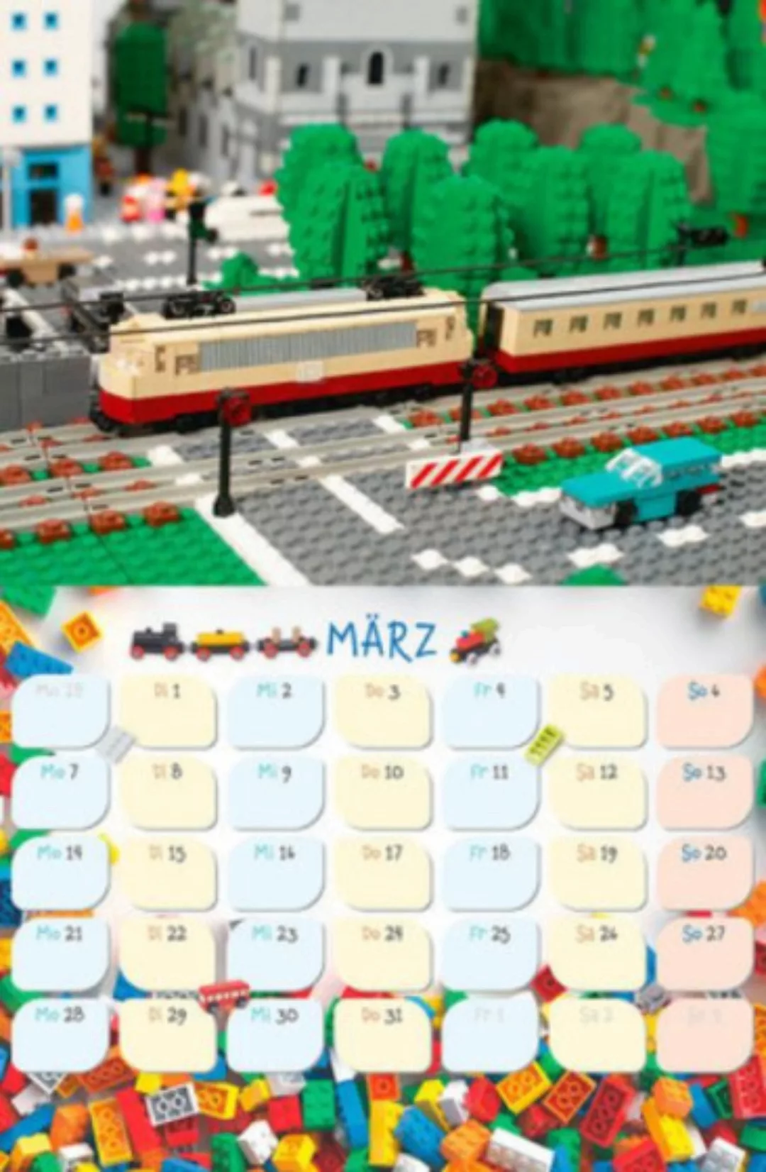 Wandkalender 2022 Lego 24,5 X 32 Cm Papier günstig online kaufen