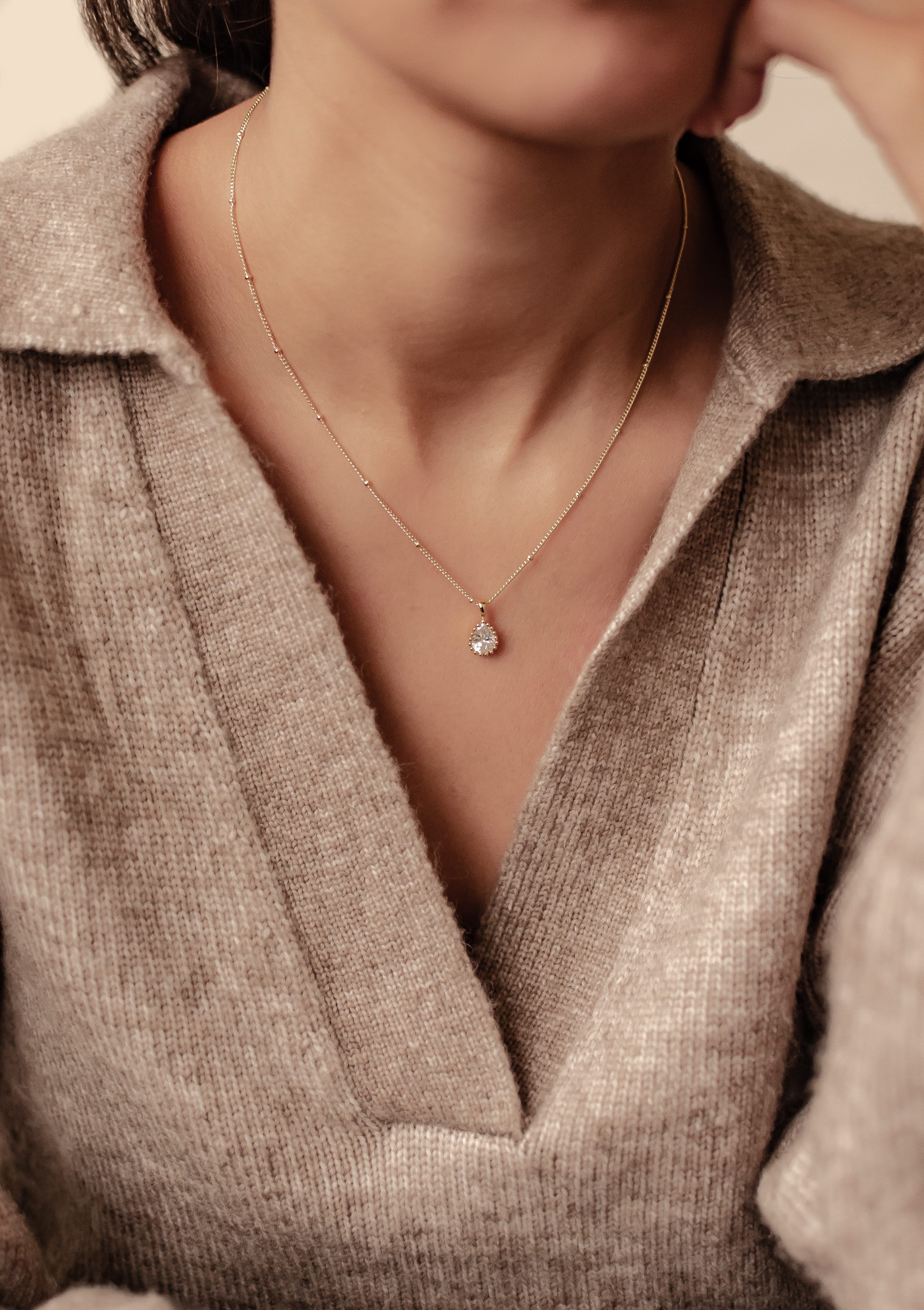 Hey Happiness Kette mit Anhänger Tropfen günstig online kaufen