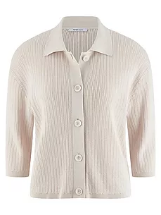 Strickjacke 3/4-Arm Peter Hahn beige günstig online kaufen