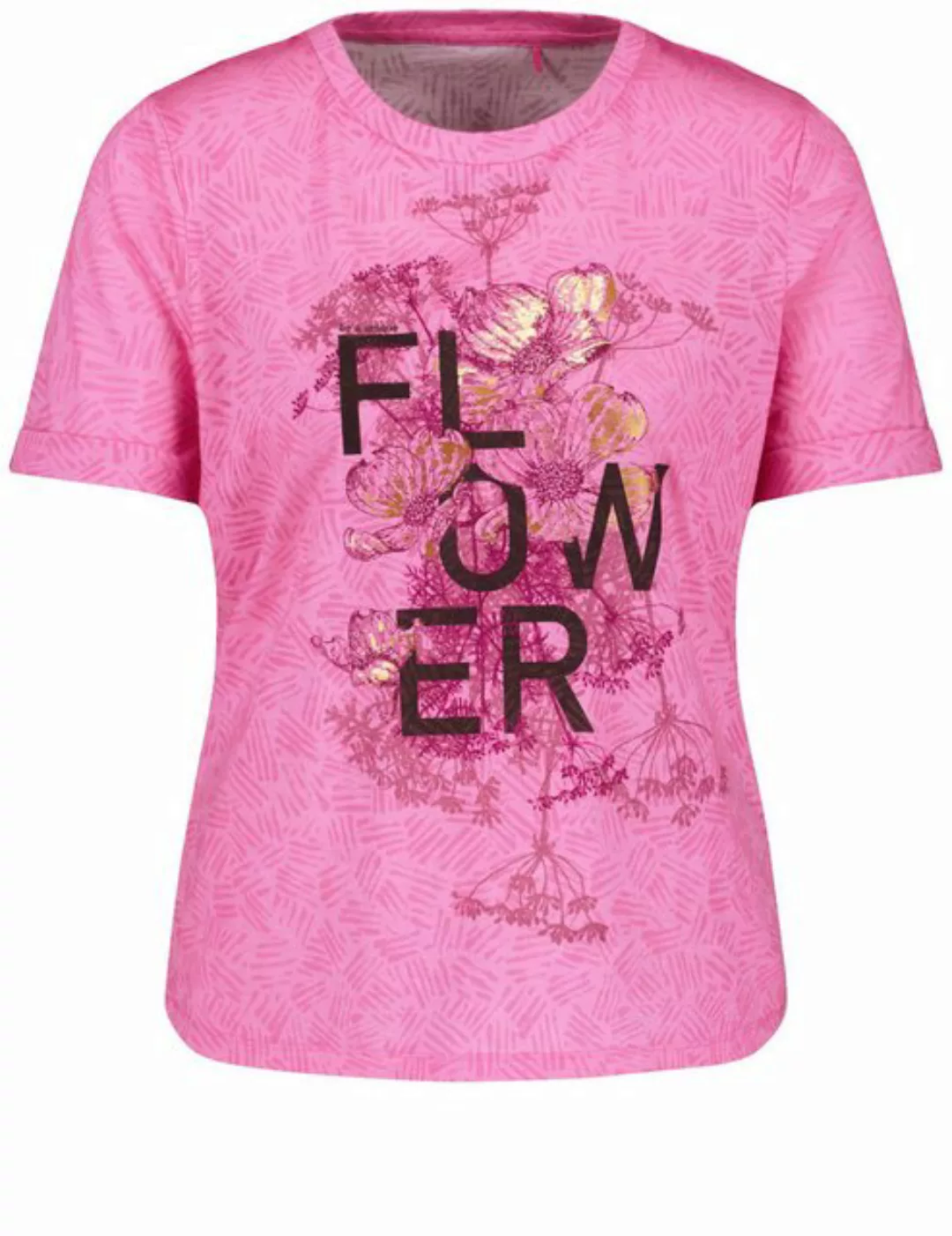 GERRY WEBER Kurzarmshirt T-Shirt mit Wording-Print günstig online kaufen