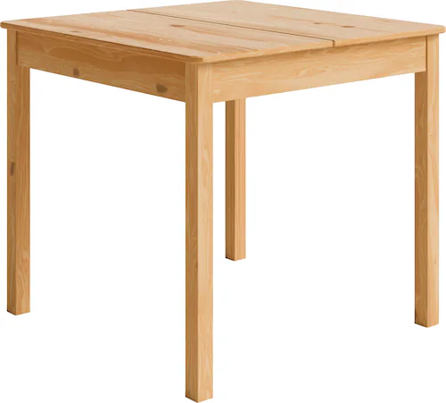 Home affaire Esstisch "Malmö", Holztisch aus Kiefer Massivholz naturfarbig, günstig online kaufen