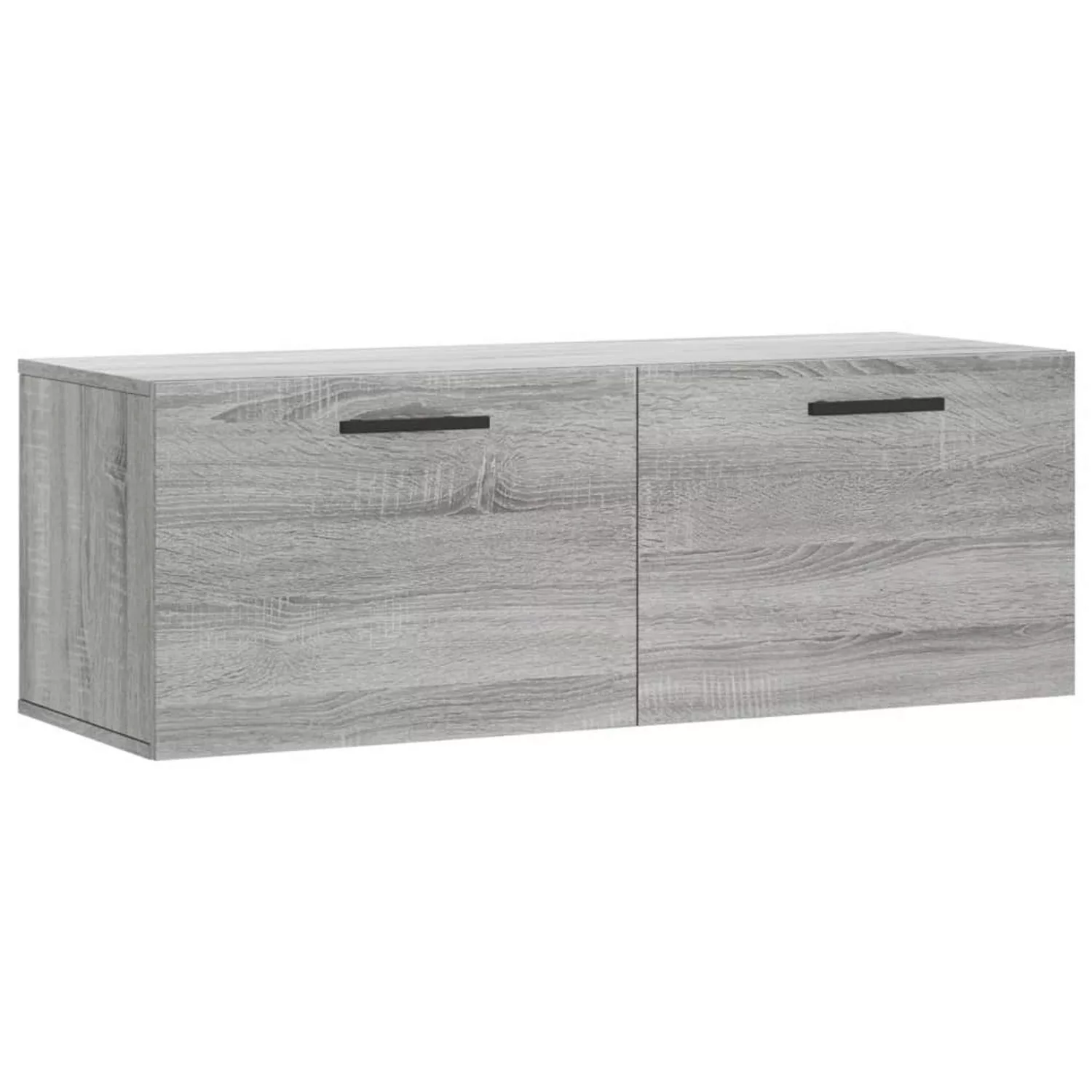 vidaXL Wandschrank Grau Sonoma 100x36,5x35 cm Holzwerkstoff Modell 6 günstig online kaufen