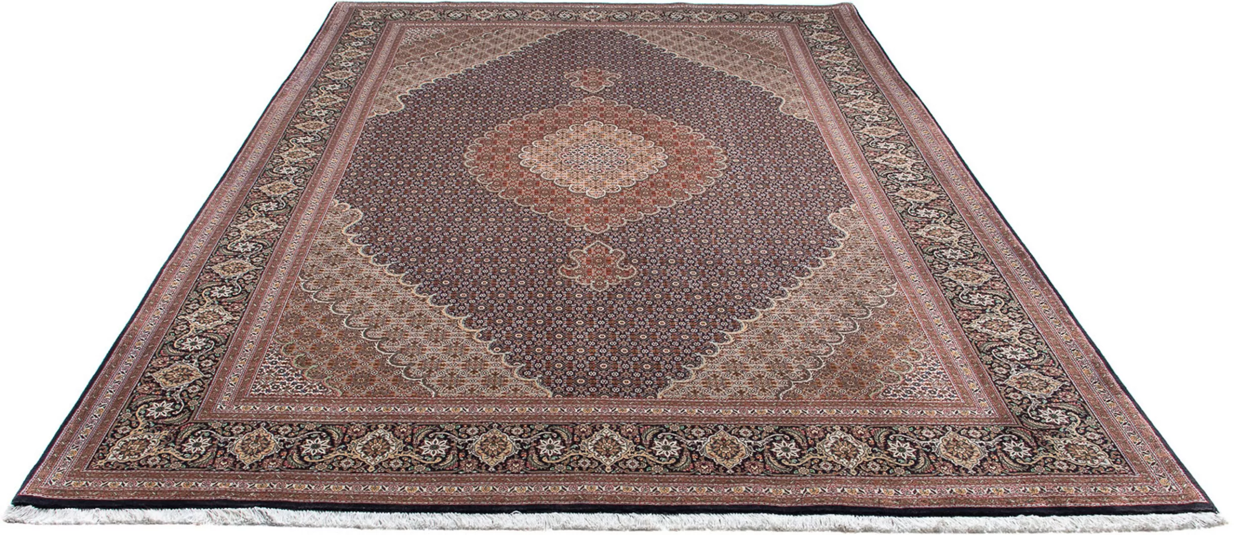 morgenland Orientteppich »Perser - Täbriz - 302 x 202 cm - dunkelblau«, rec günstig online kaufen