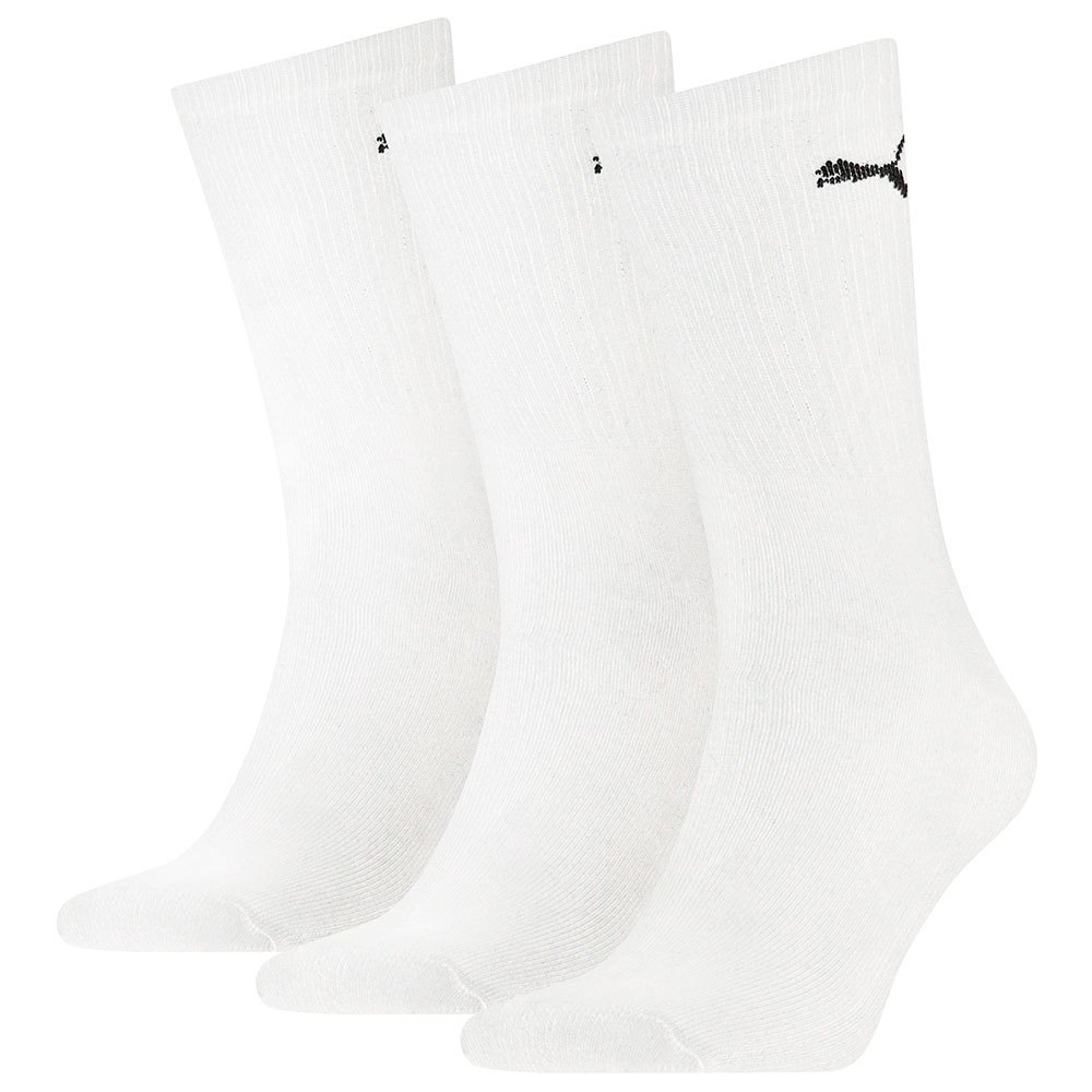 Puma Sport Crew Lightweight Socken 3 Paare EU 47-49 White günstig online kaufen