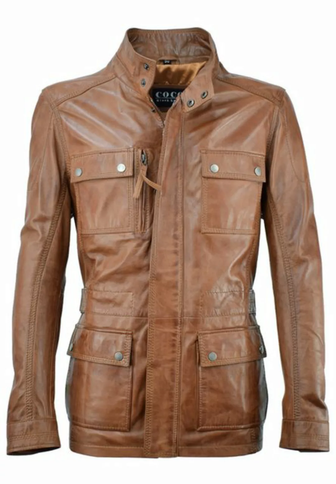 CBL Lederjacke MQ-45416 im sportlichen Look günstig online kaufen