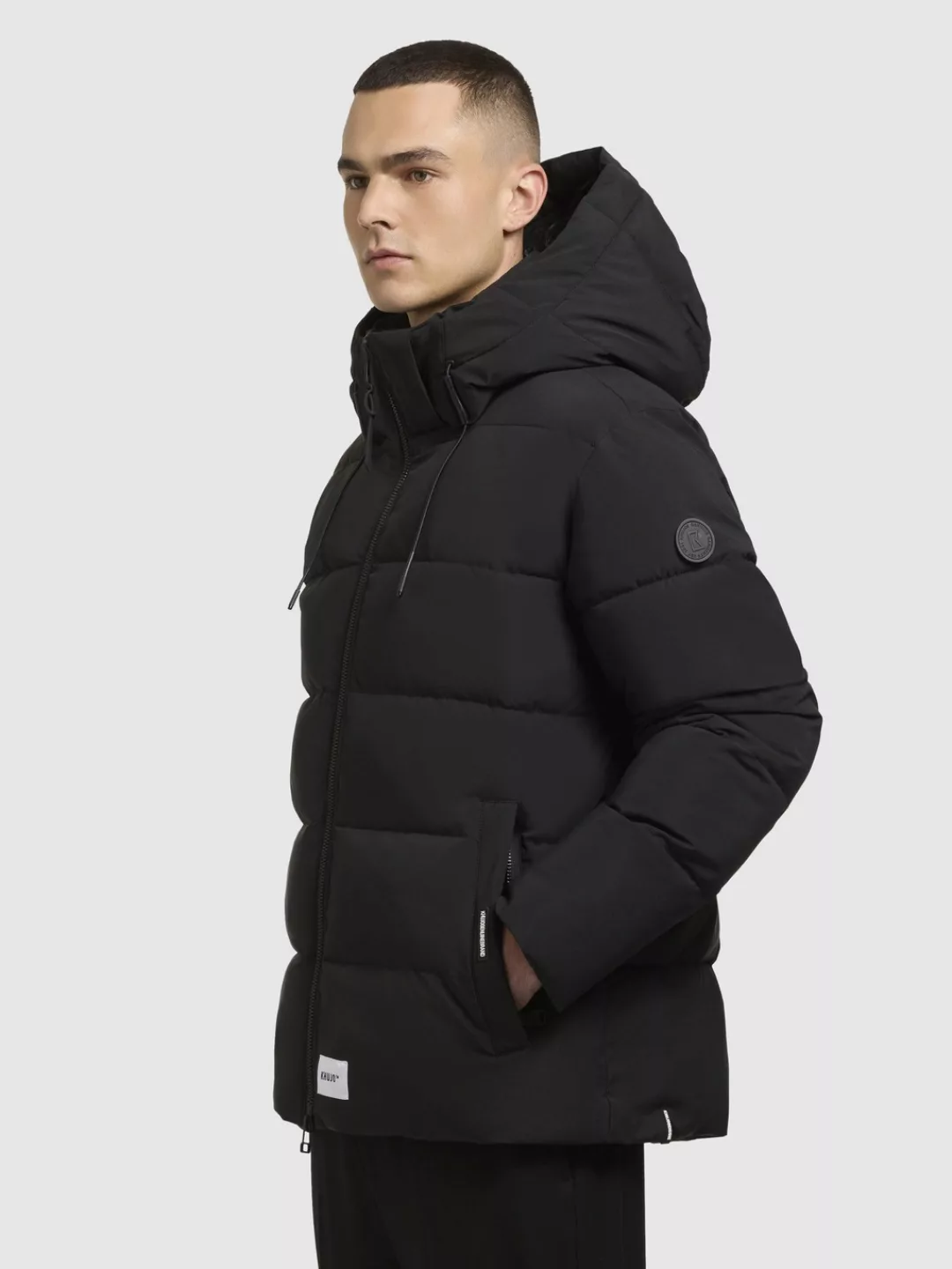 khujo Winterjacke "Loga2-YM", mit Kapuze, Steppjacke mit abnehmbarer Kapuze günstig online kaufen