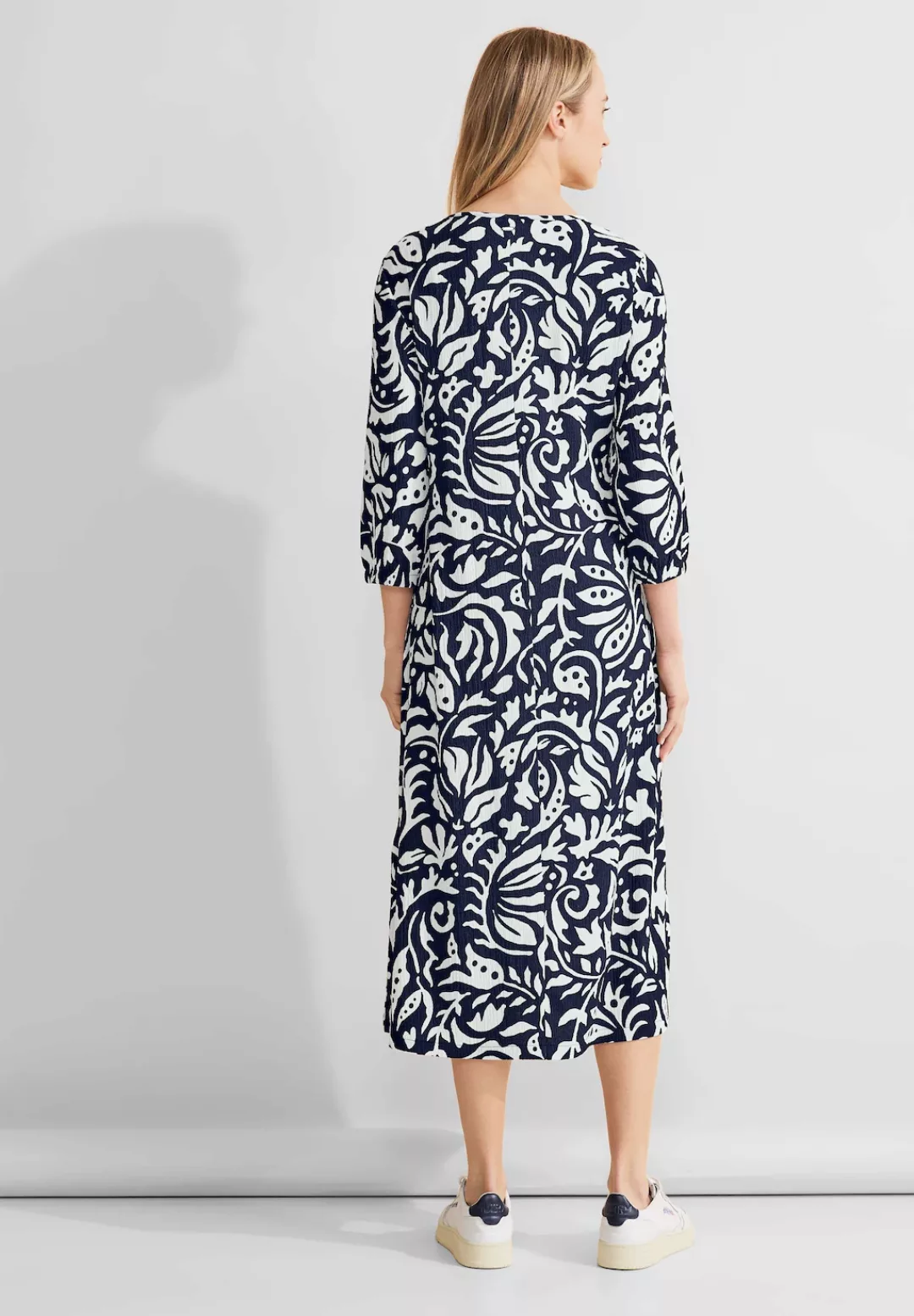 STREET ONE Blusenkleid, mit floralem Muster günstig online kaufen