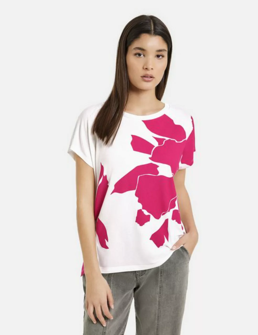 Taifun Kurzarmshirt Legeres Shirt mit Print günstig online kaufen