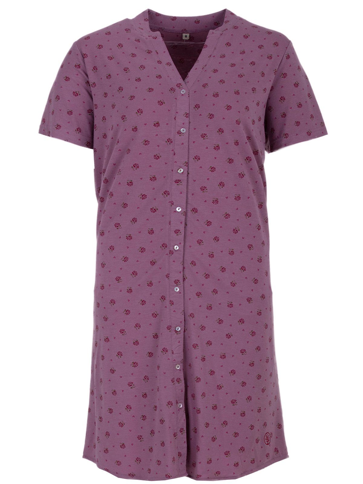 zeitlos Nachthemd Nachthemd Kurzarm - Blüten günstig online kaufen