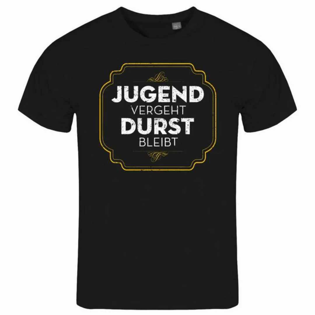 deinshirt Print-Shirt Herren T-Shirt Jugend vergeht Durst bleibt Funshirt m günstig online kaufen