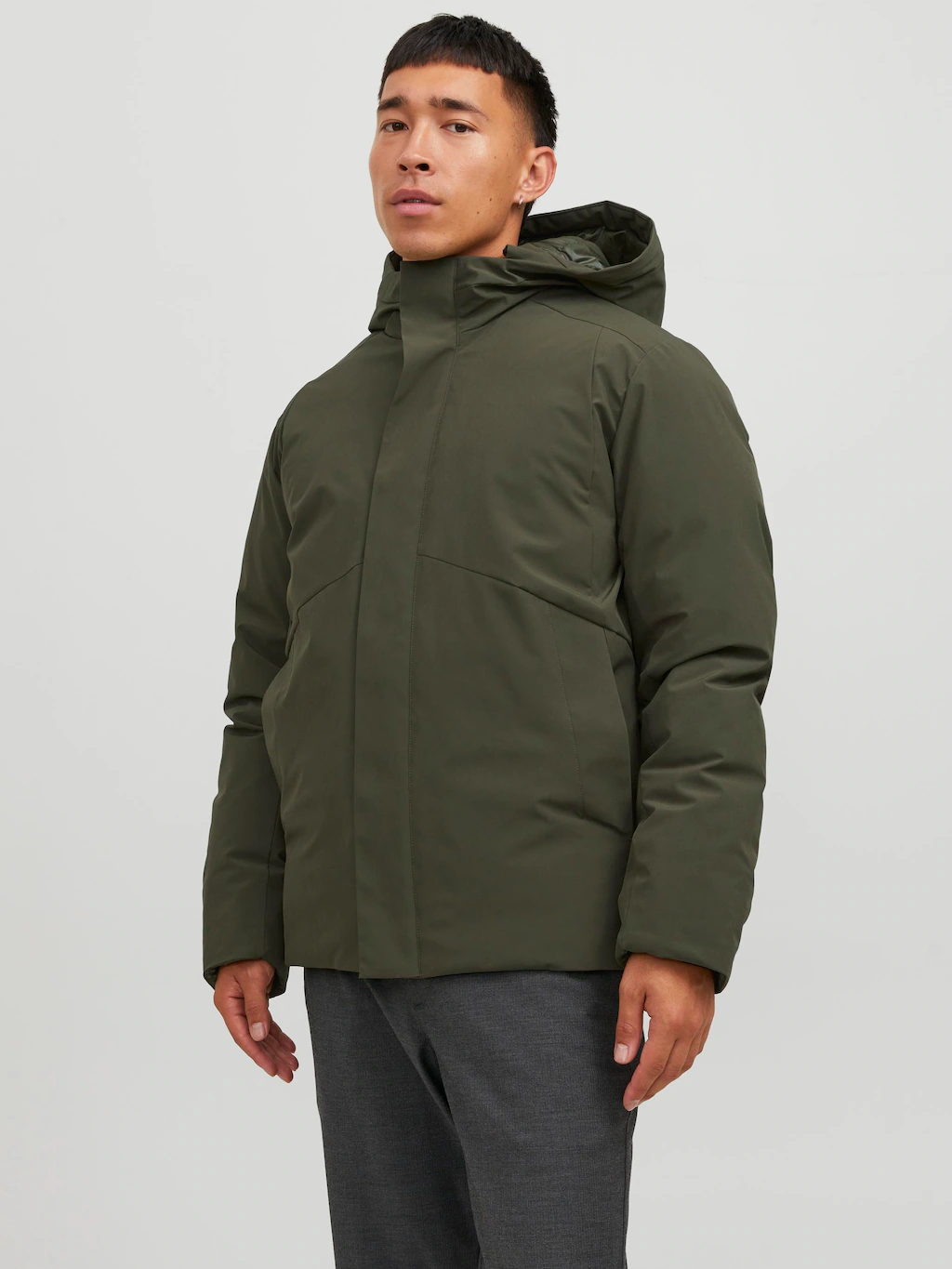 Jack & Jones Kurzjacke "JPRBLAKEEN JACKET SN", mit Kapuze günstig online kaufen