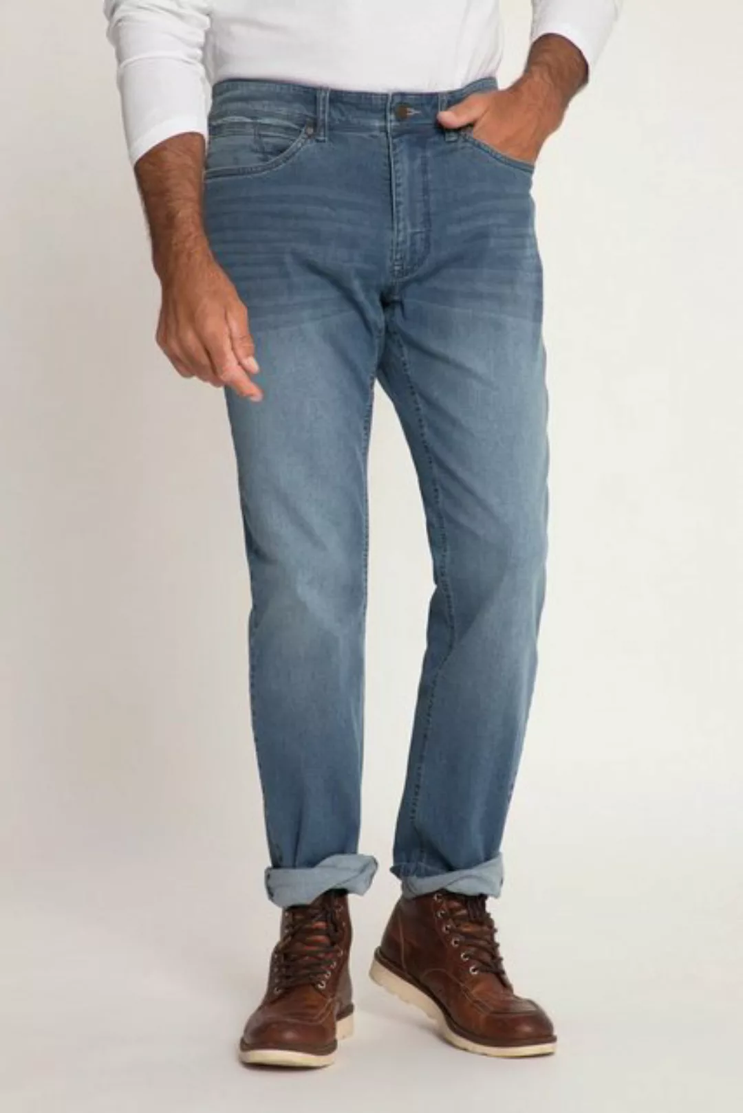 JP1880 Cargohose Jeans lightweight Bauchfit Regular Fit 5-Pocket günstig online kaufen