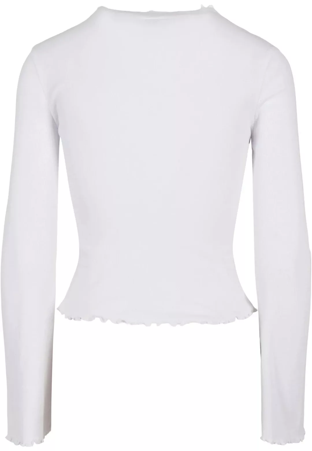 URBAN CLASSICS Langarmshirt Urban Classics Damen Ladies Rib Turtelneck Long günstig online kaufen