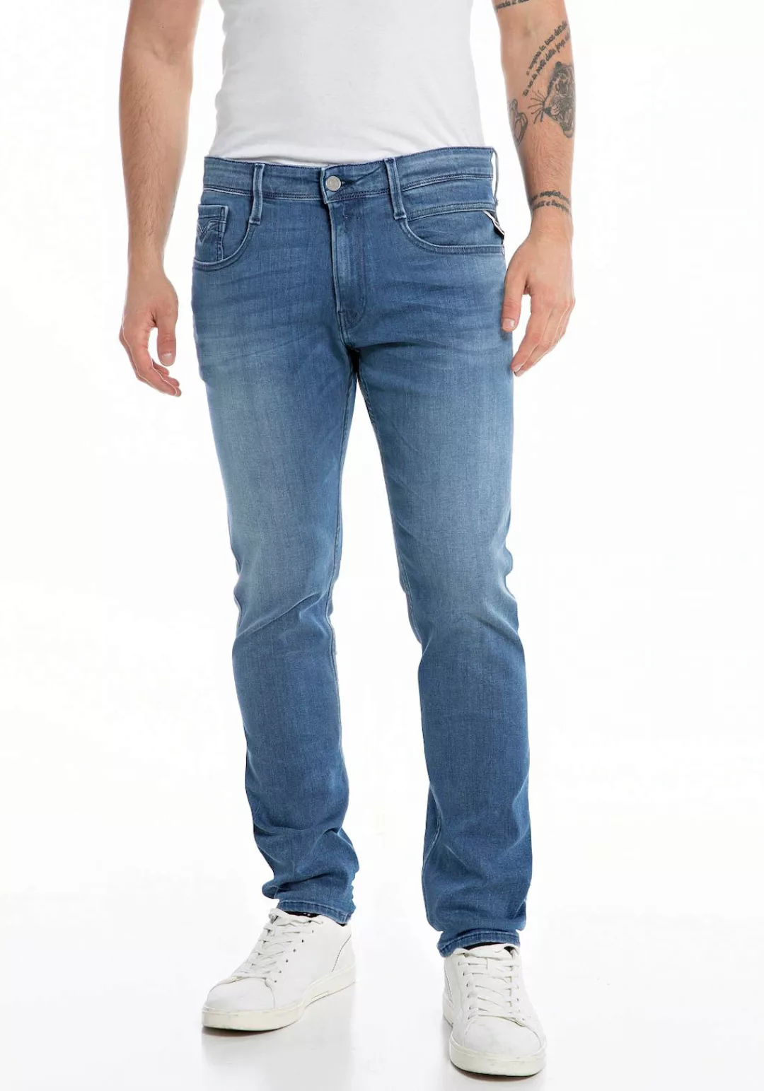 Replay Slim-fit-Jeans "Anbass" günstig online kaufen