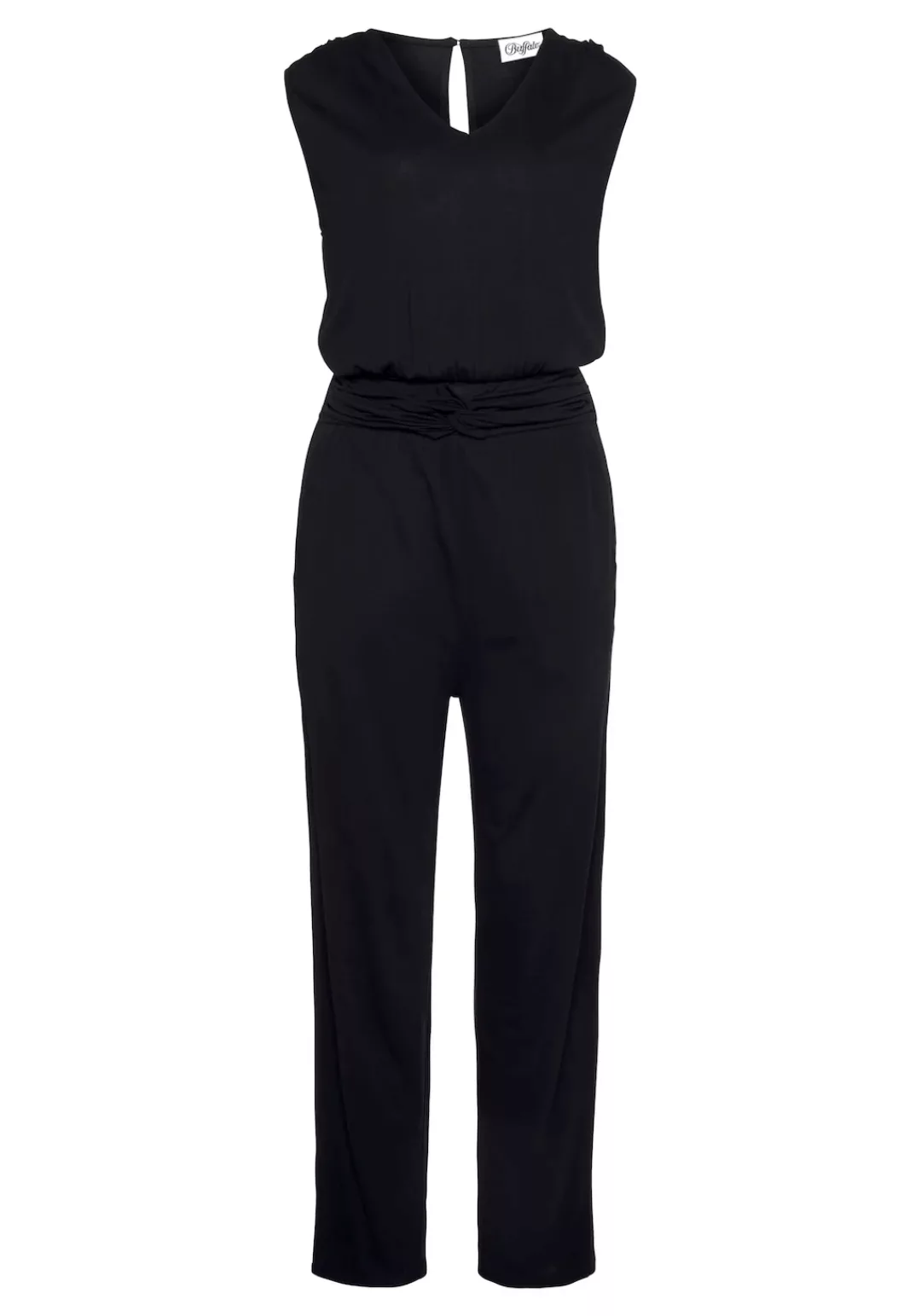 Buffalo Overall, mit Knotendetail und Taschen, eleganter Jumpsuit, festlich günstig online kaufen