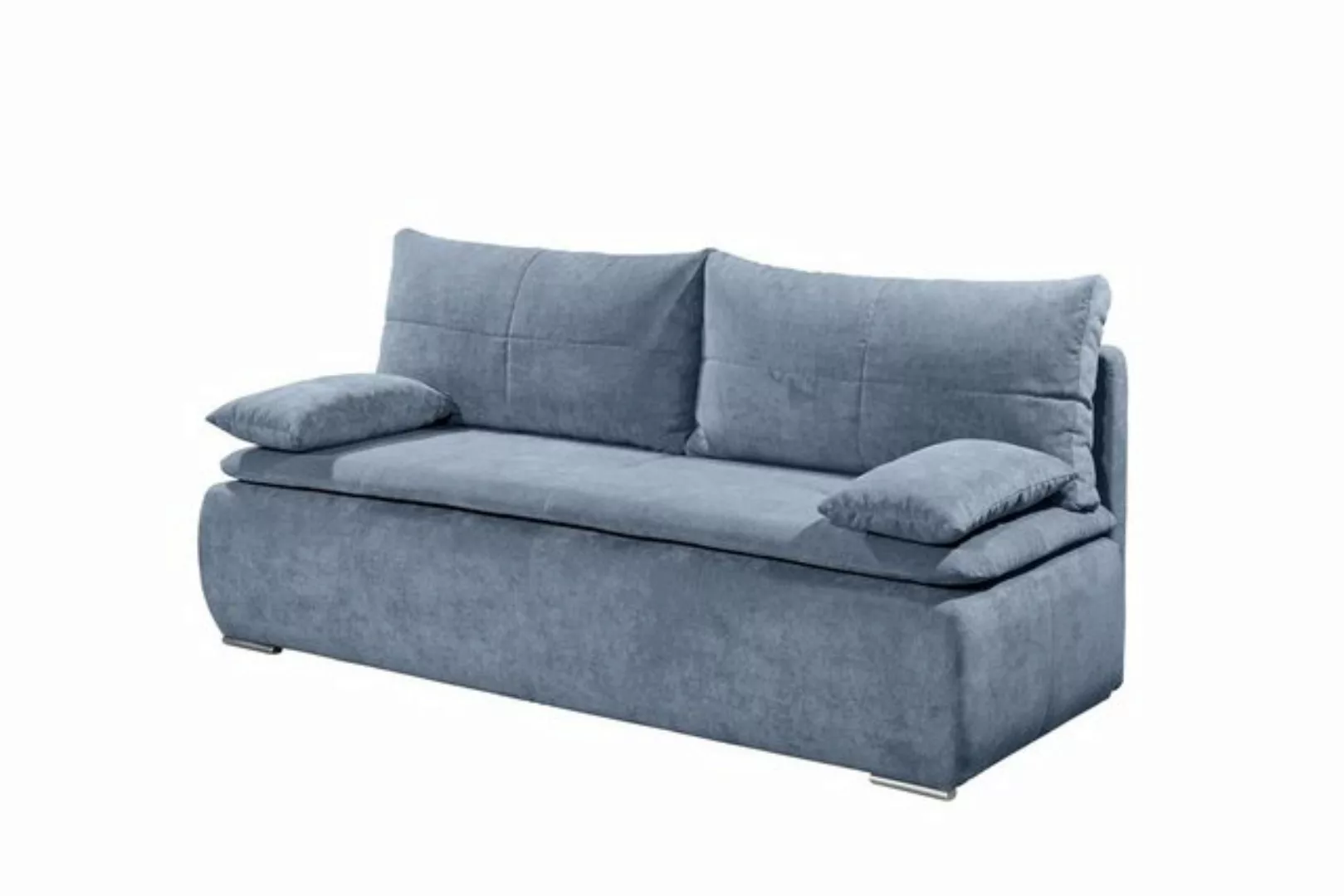 freiraum Schlafsofa JANA 3DL, Liegefläche 208x160cm, denim - 208x102x95 (Bx günstig online kaufen