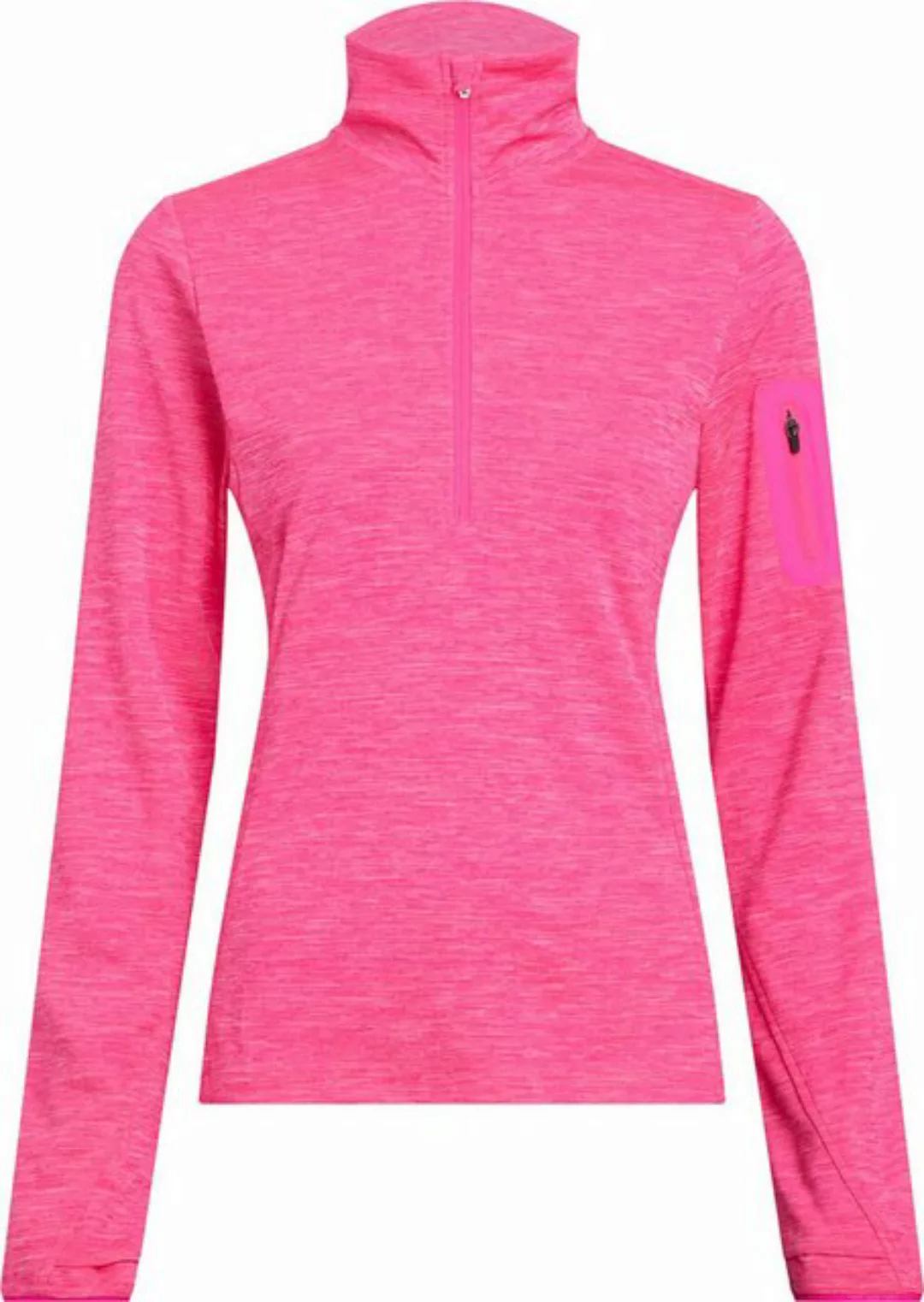 McKINLEY Rollkragenpullover Da.-Langarmshirt Tampo wms 913 MELANGE/PINK günstig online kaufen