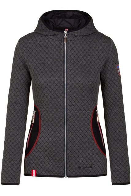 Almgwand Outdoorjacke Outdoorjacke Damen - SCHAFBERG - shadow/schwarz/rot günstig online kaufen