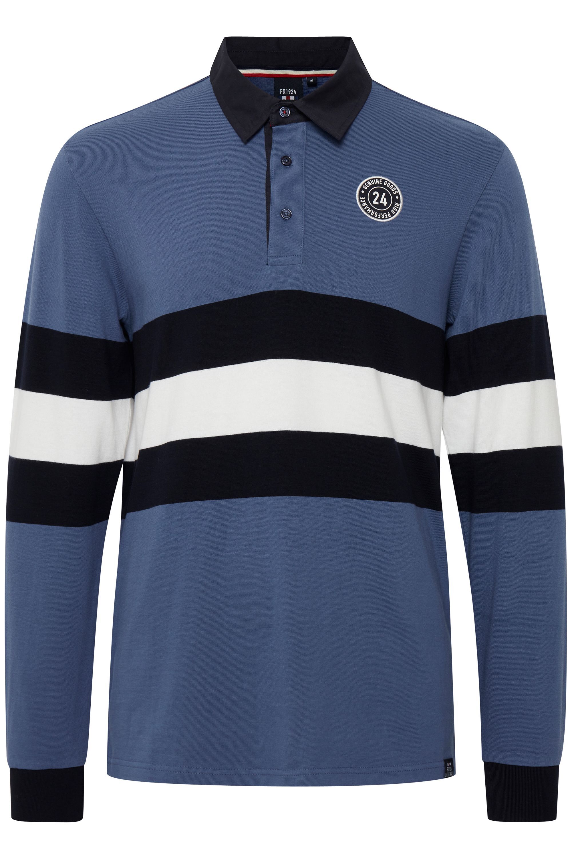 FQ1924 Langarm-Poloshirt "FQ1924 FQMikkael" günstig online kaufen