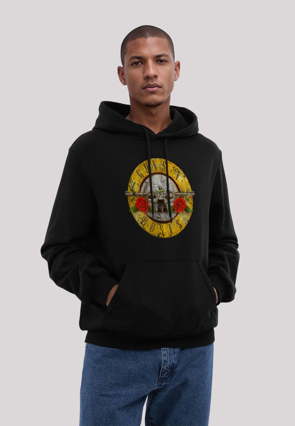 F4NT4STIC Kapuzenpullover "Guns n Roses Vintage Logo Rock Music Band", Prem günstig online kaufen