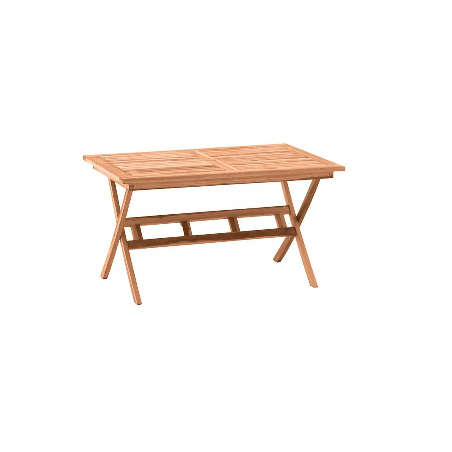 Gartentisch VERONA-18 aus Teakholz, B/H/T: ca. 135/75/85 cm günstig online kaufen