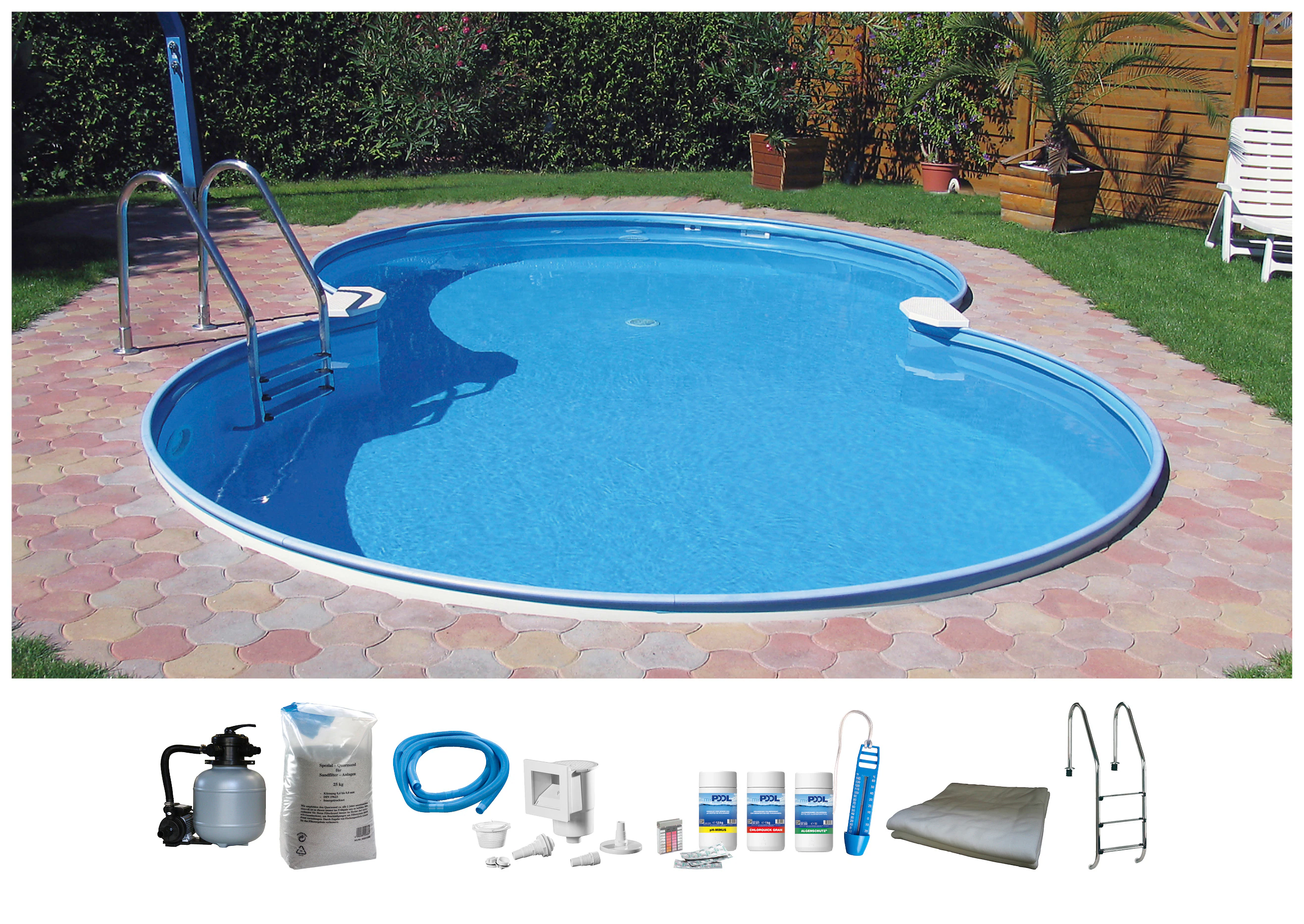 my POOL BWT Achtformpool, (Set, 7 tlg.) günstig online kaufen