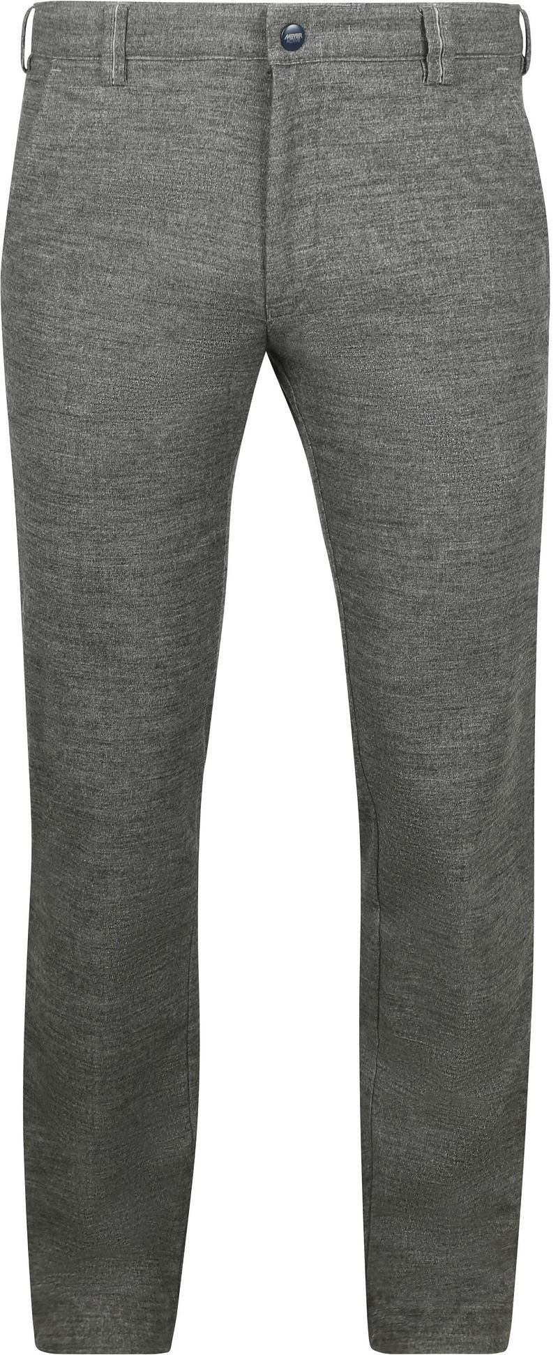Meyer Chino Bonn Melange Grau - Größe 50 günstig online kaufen