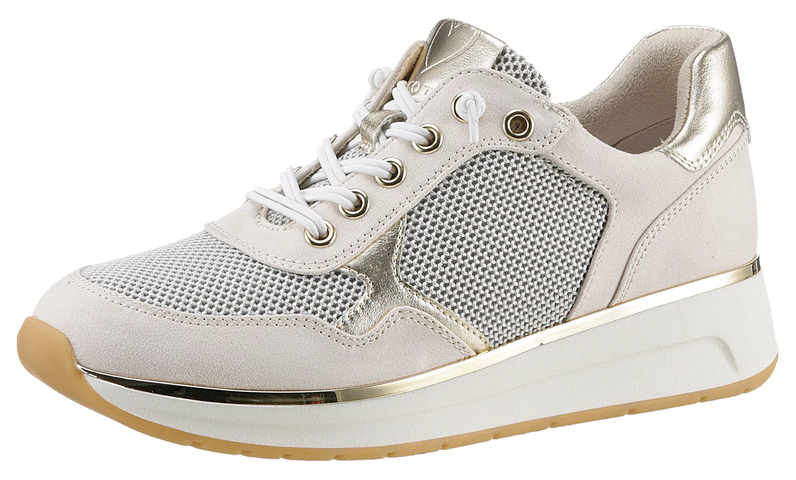 MARCO TOZZI Slip-On Sneaker, mit glänzenden Details günstig online kaufen