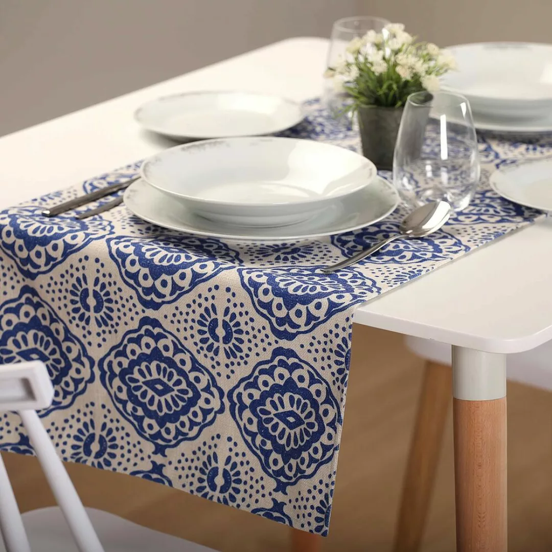 Tischläufer Versa Aveiro Polyester (44,5 X 0,5 X 154 Cm) günstig online kaufen