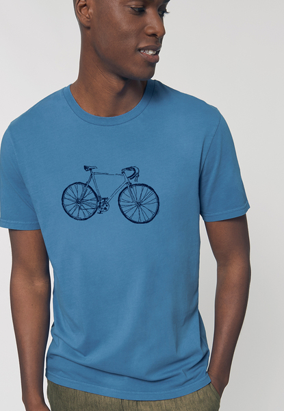 Biofair Shirt- Ausgewaschener Vintagelook/ I Want To Ride My Bicycle günstig online kaufen