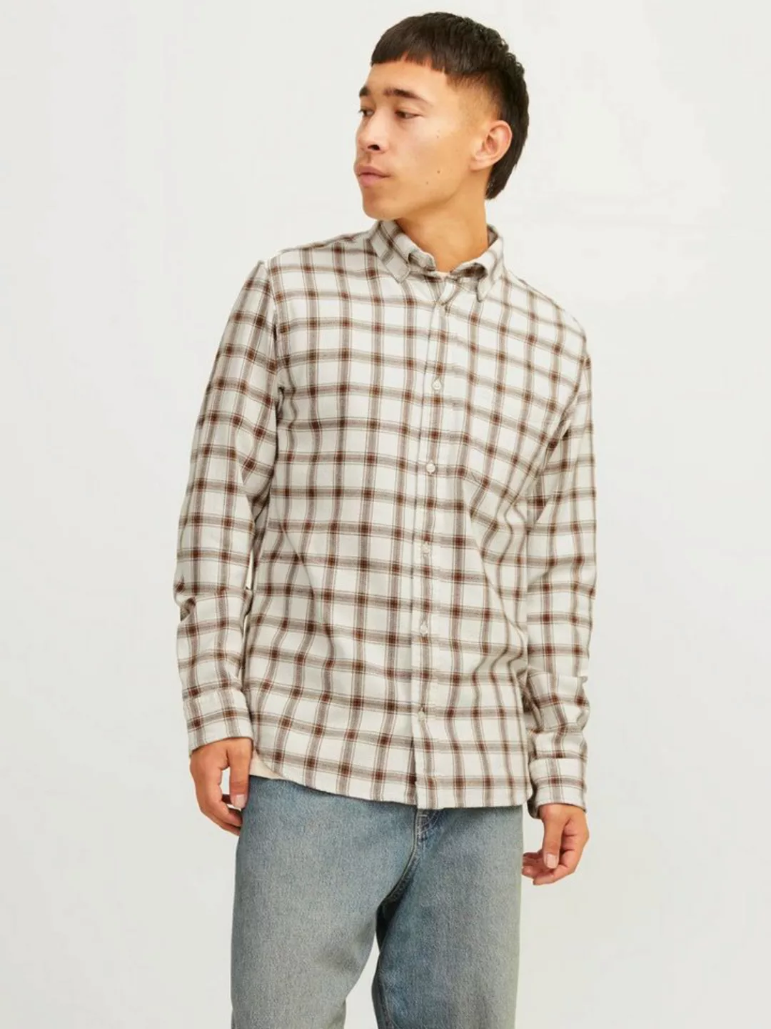 Jack & Jones Langarmhemd JPRBLUBROOK CHECK STRUCTURE L/S SHIRT SN günstig online kaufen