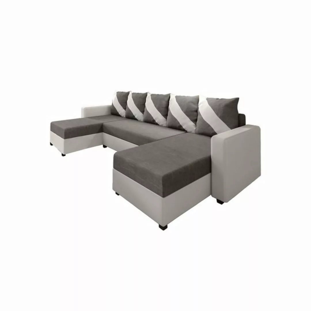 ALTDECOR Wohnlandschaft ASTA-U, Couch mit Schlaffunktion, Wohnzimmer - Ecks günstig online kaufen