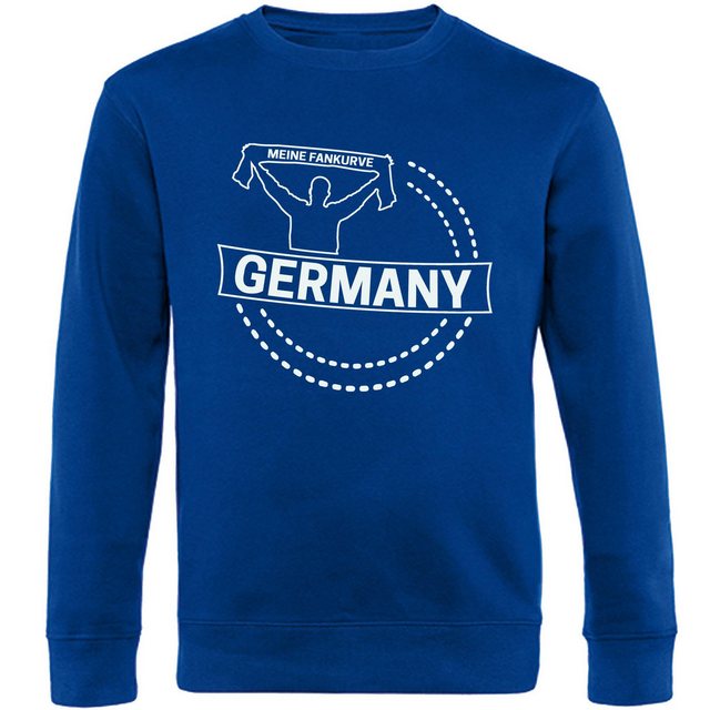 multifanshop Sweatshirt Germany - Meine Fankurve - Pullover günstig online kaufen