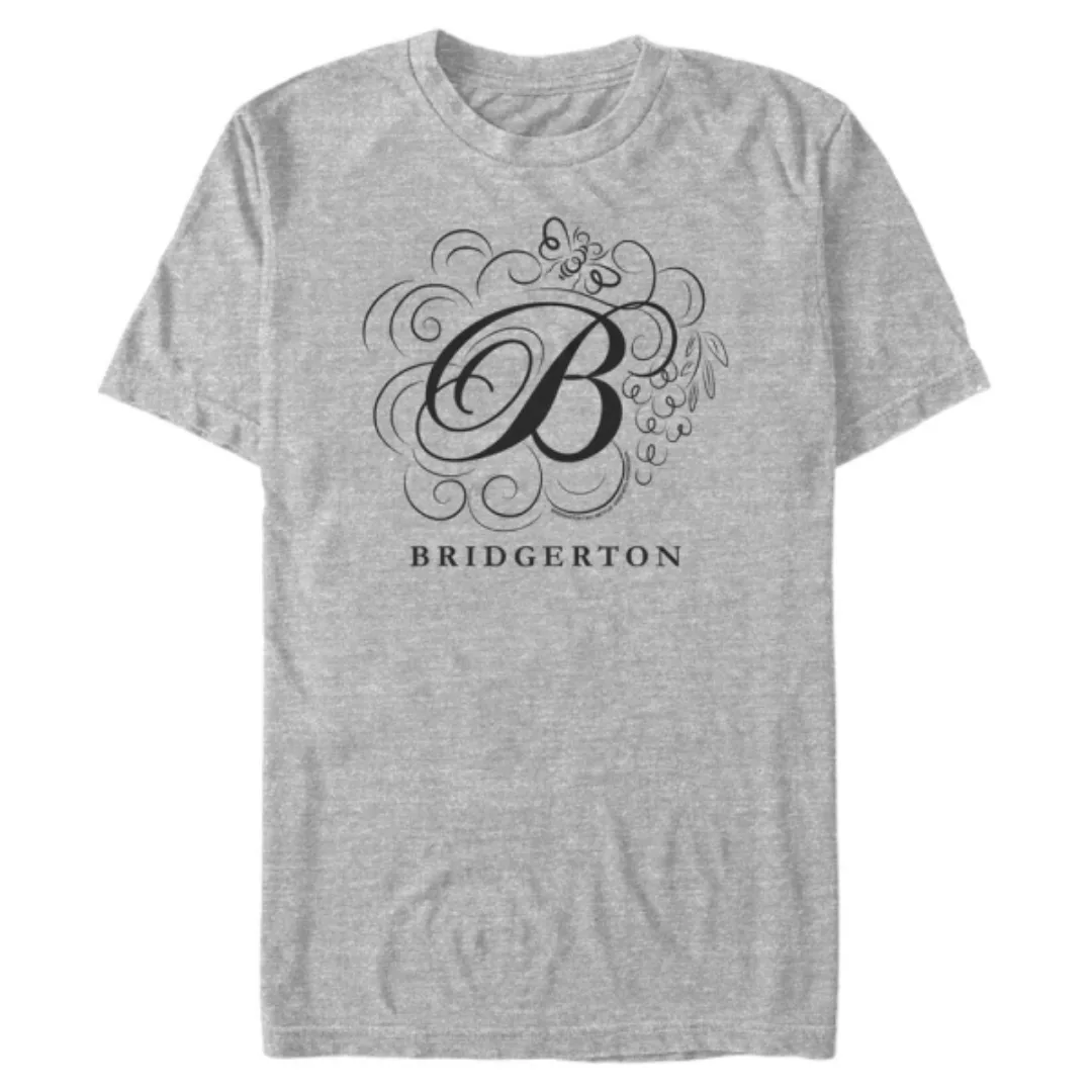 Netflix - Bridgerton - Logo B - Männer T-Shirt günstig online kaufen
