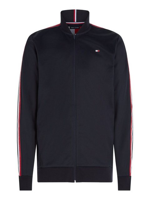 Tommy Hilfiger Sport Sweatjacke TRIM TAPE BASEBALL COLLAR günstig online kaufen