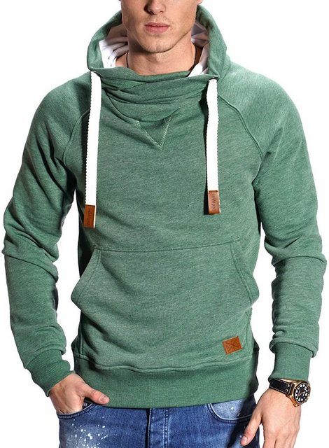 behype Kapuzensweatshirt "JULES", mit hohem Kragen günstig online kaufen