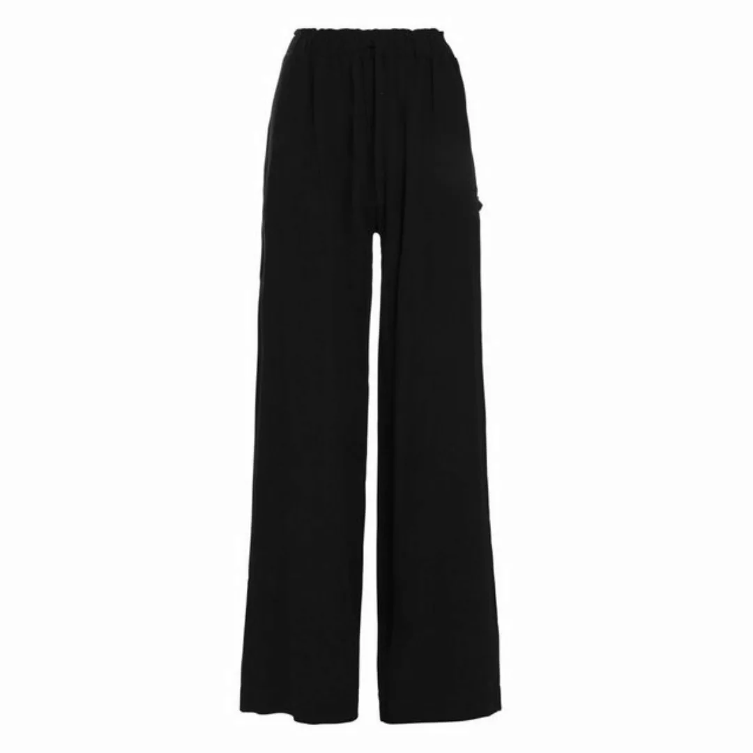 Knit Factory Stoffhose Fern Hose Schwarz 40/42 (1-tlg) Hose lange Hose günstig online kaufen