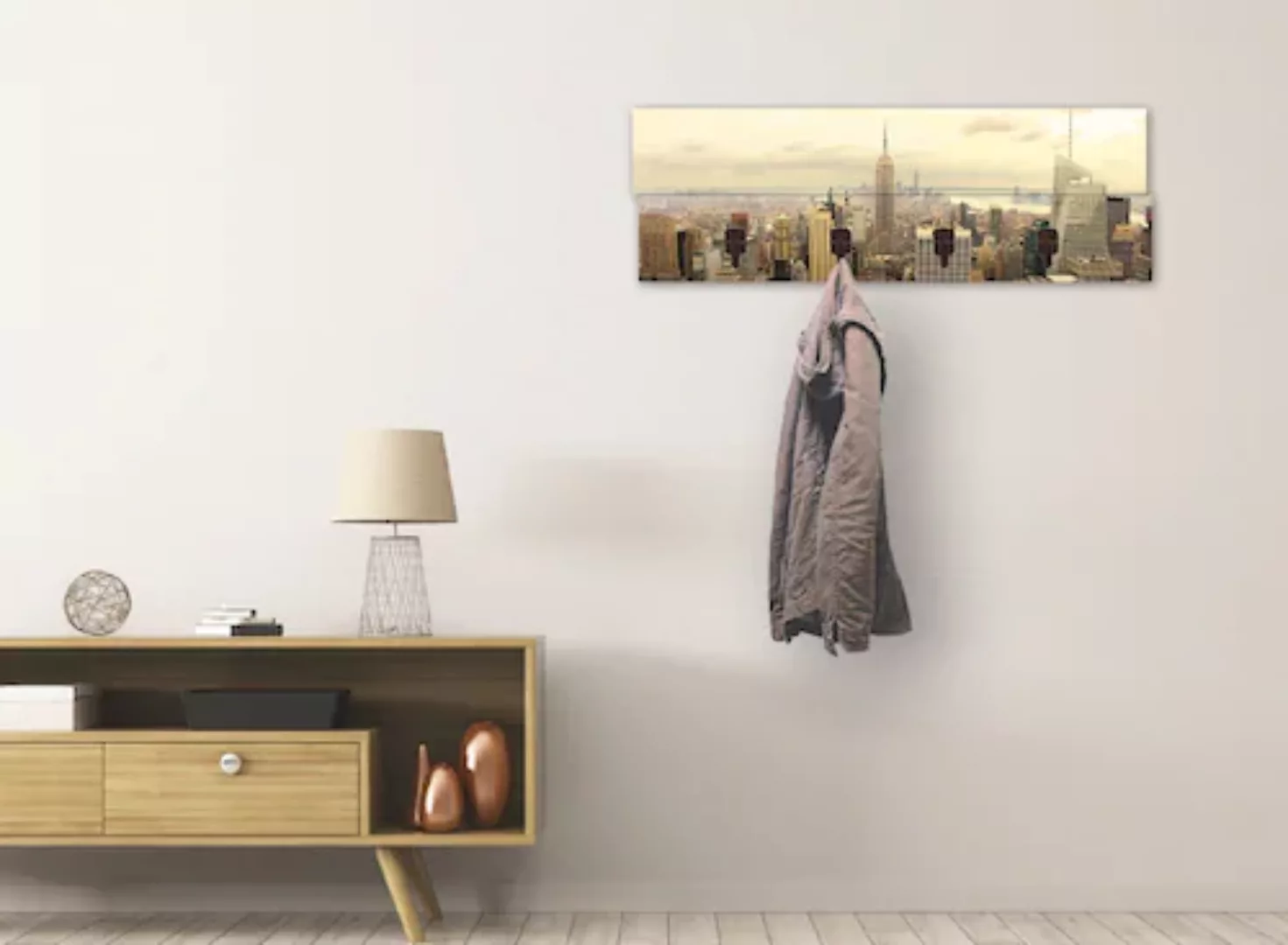 Artland Garderobenleiste "Skyline Manhattan - New York", teilmontiert günstig online kaufen