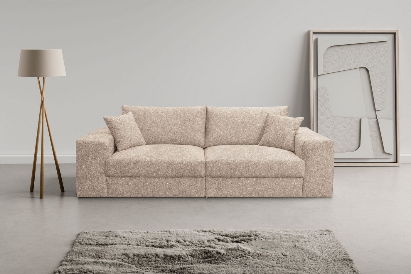 WERK2 Big-Sofa Rozzana-B, mit losen Rückenkissen günstig online kaufen