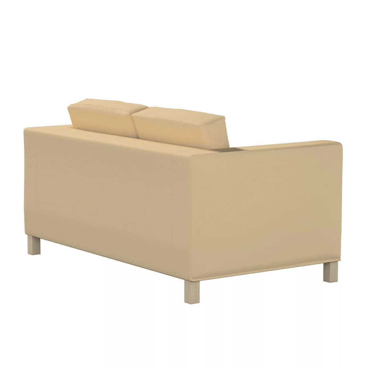 Bezug für Karlanda 2-Sitzer Sofa nicht ausklappbar, kurz, caffe latte, 60cm günstig online kaufen