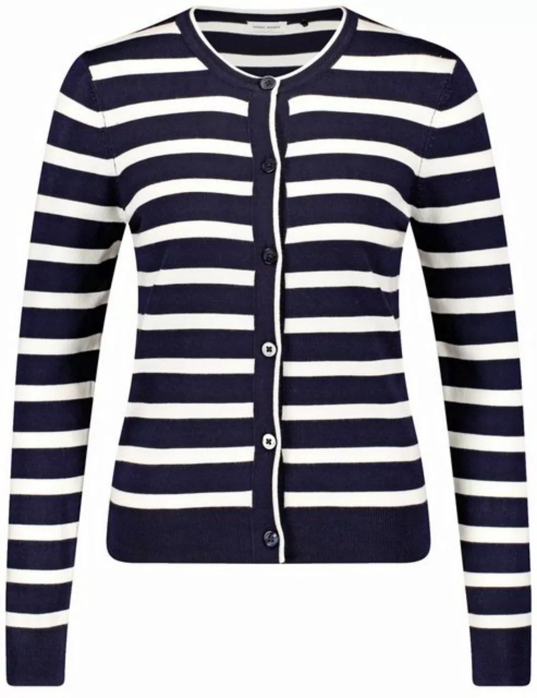 GERRY WEBER Cardigan Geringelter Cardigan aus nachhaltigem Material günstig online kaufen