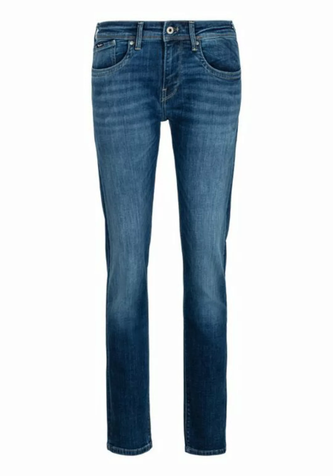 Pepe Jeans Herren Jeans HATCH - Slim Fit - Blau - Medium Blue Denim günstig online kaufen