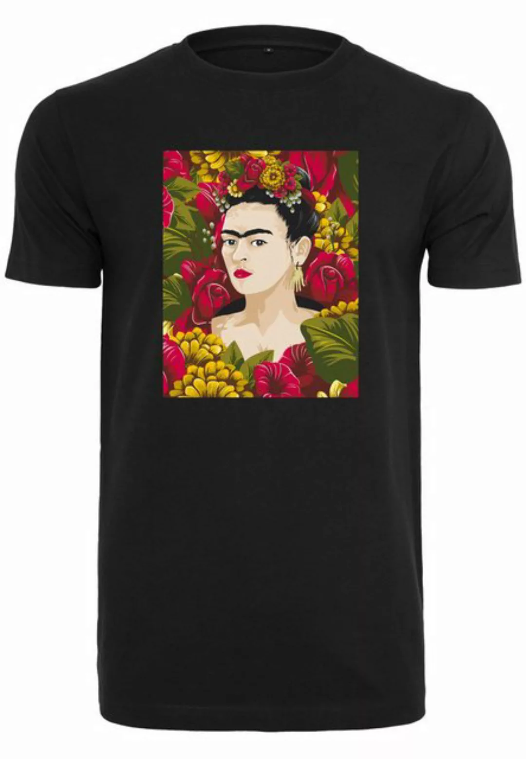 Merchcode Kurzarmshirt Merchcode Damen Ladies Frida Kahlo Portrait Tee (1-t günstig online kaufen