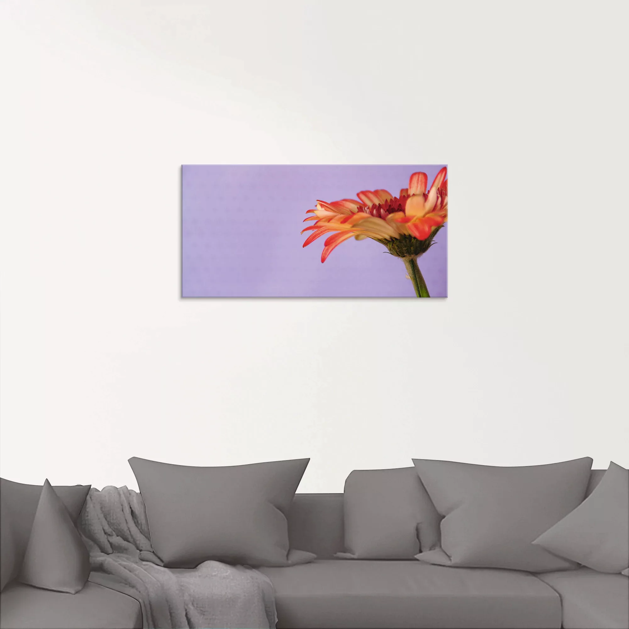 Artland Glasbild "Blume", Blumen, (1 St.) günstig online kaufen