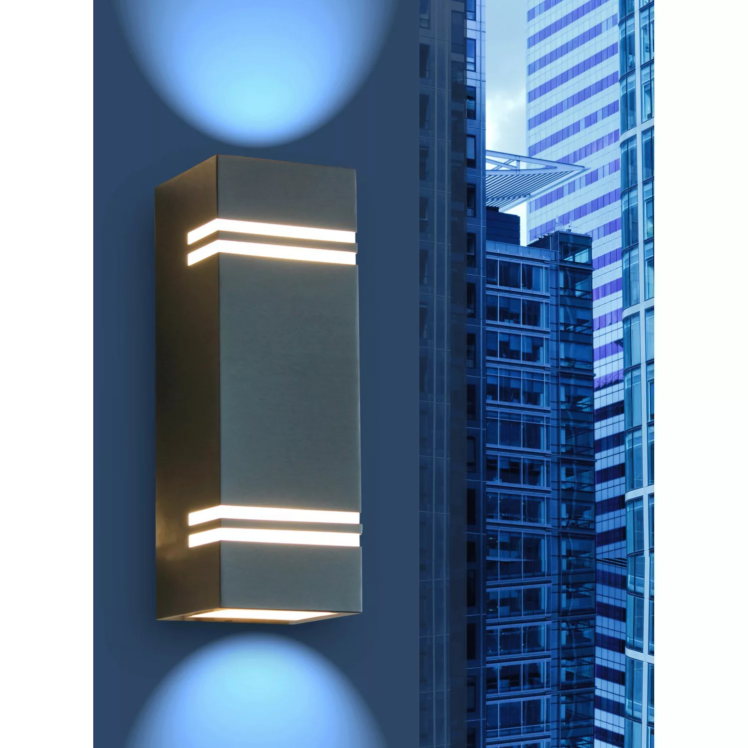 Moderne LED-Außenwandleuchte Stripes günstig online kaufen