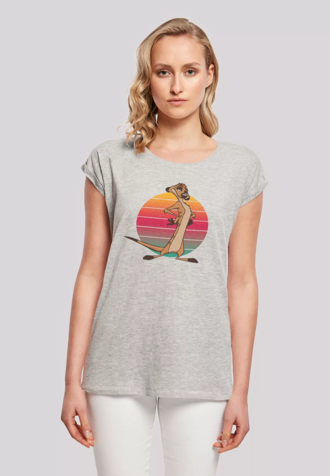 F4NT4STIC T-Shirt "Disney König der Löwen Timon Sunset", Print günstig online kaufen